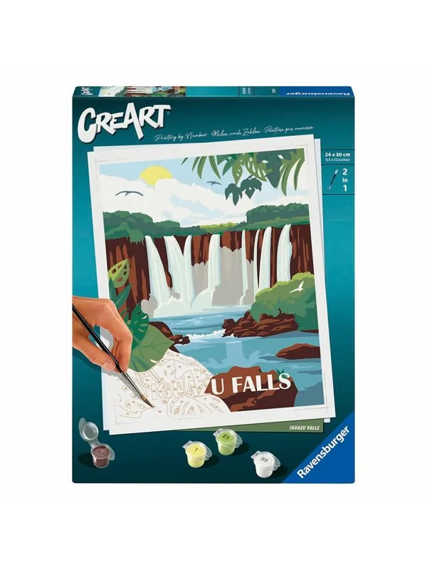 Ravensburger CreArt Paint by Numbers - Iguazu Falls