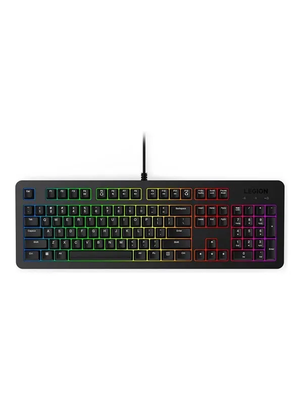 Lenovo Legion K310 RGB - Gamingtastatur - Engelsk (USA) - Svart