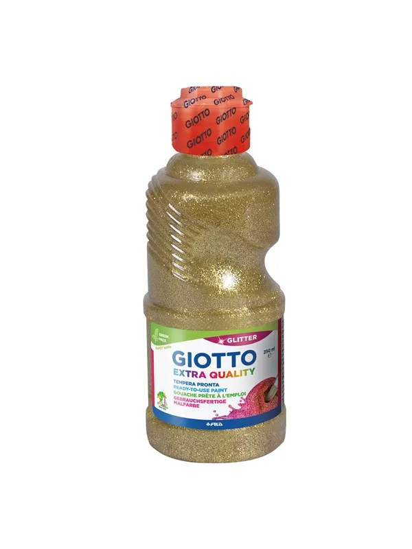 Giotto Glitter Paint 250 ml Yellow