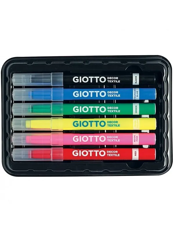Giotto Decor Textile 6 pcs BL
