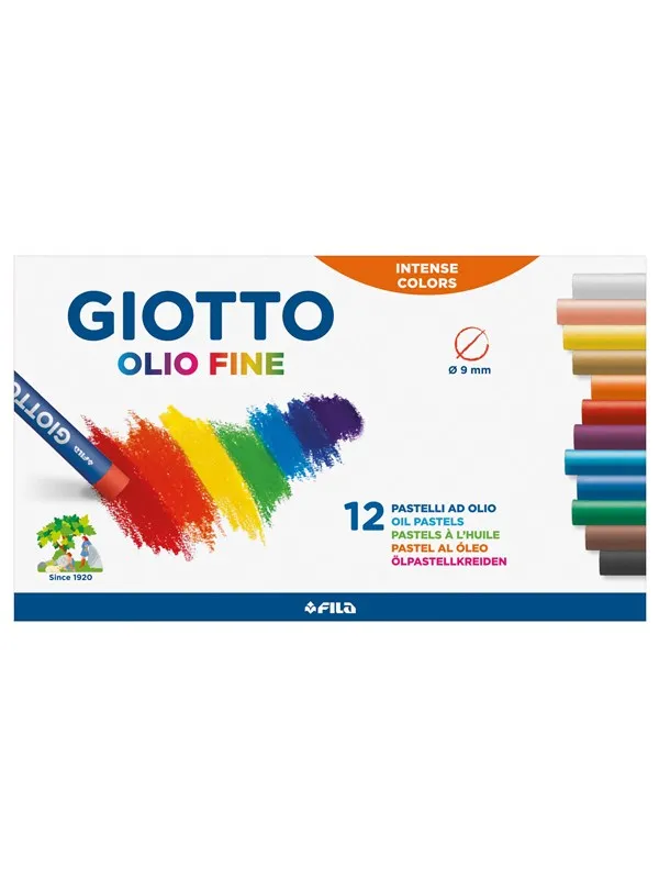 Giotto Olio Fine 9mm 12 pcs