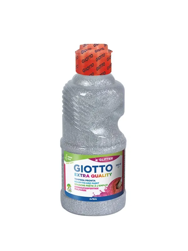 Giotto Glitter Paint 250 ml Silver