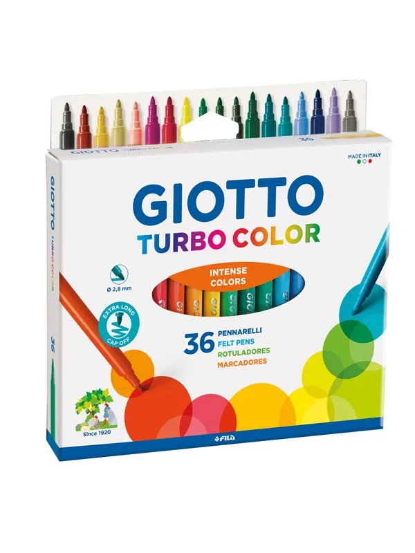 Giotto Turbo Color 36 pcs BL