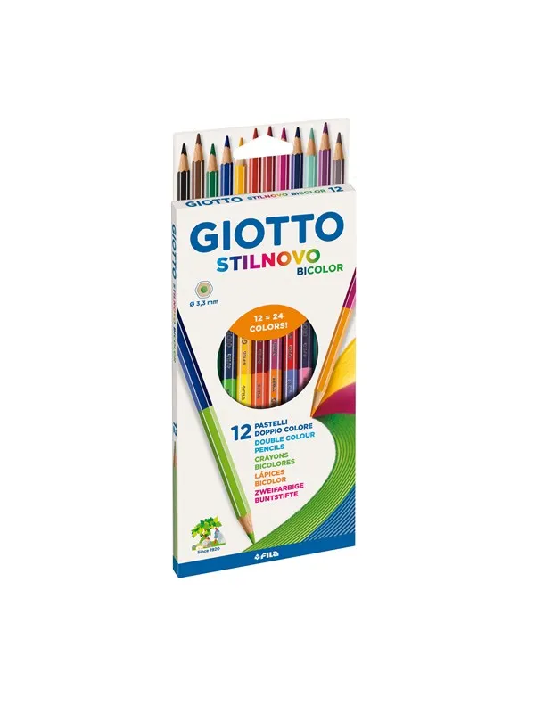 Giotto Stilnovo Bicolor 12 pcs