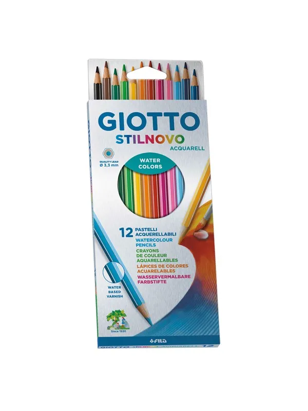 Giotto Stilnovo Aquarell 12 pcs BL