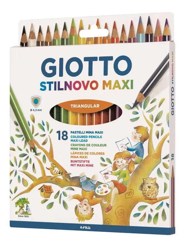 Giotto Stilnovo Maxi 18 pcs BL