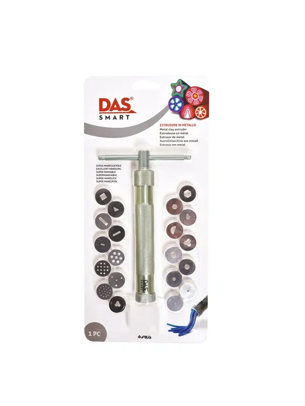 DAS Smart Metal Clay Extruder 1 pcs (20 patterns) BL