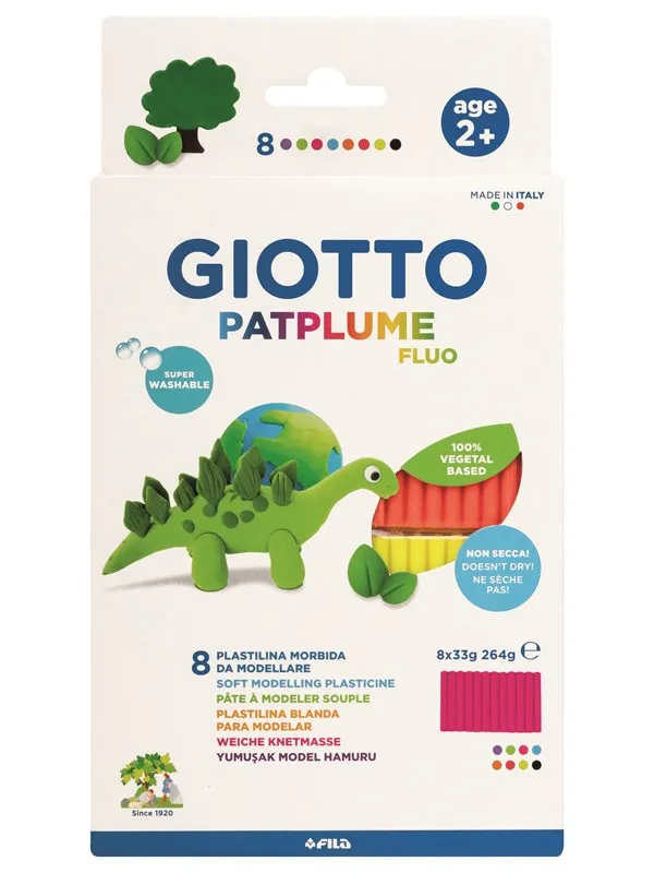 Giotto Patplume Fluo Col. 8x33G