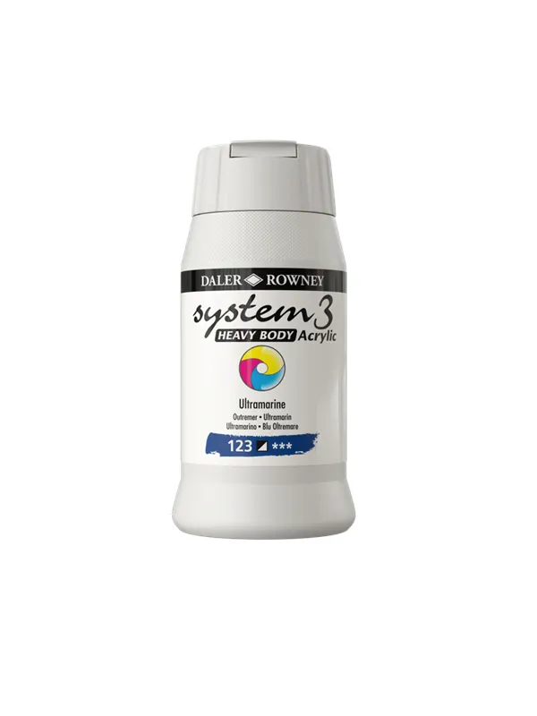 Daler-Rowney System3 Heavy Body 500 ml Ultramarine