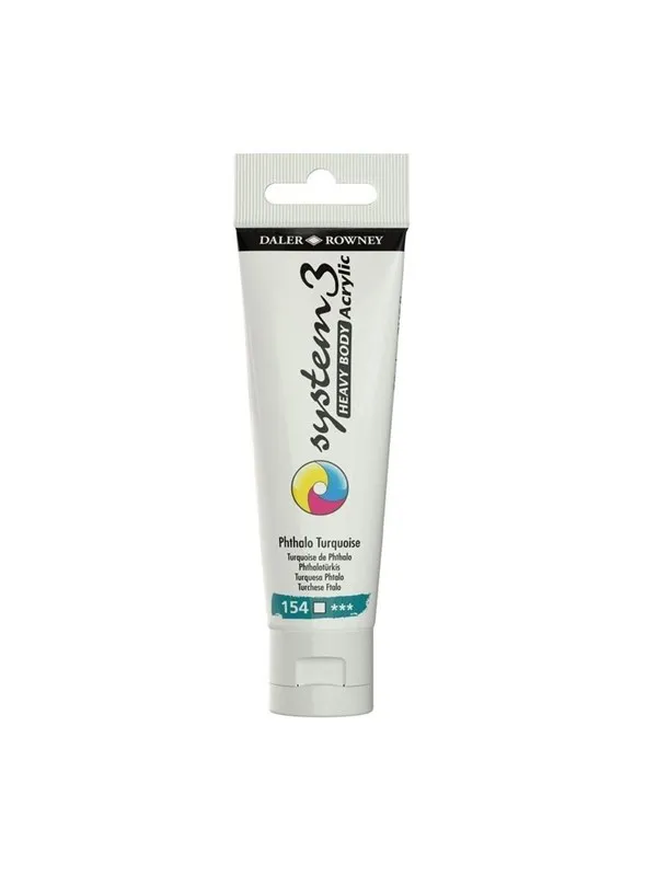 Daler-Rowney System3 Heavy Body 59 ml Phthalo Turquoise