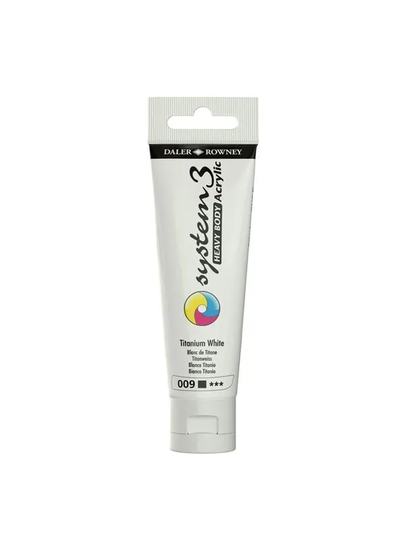 Daler-Rowney System3 Heavy Body 59 ml Titanium White
