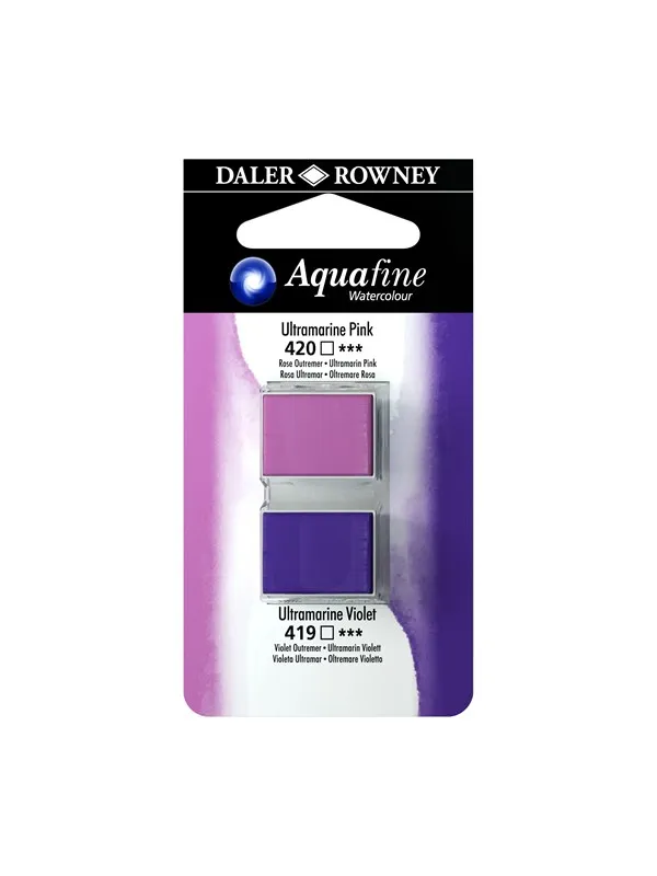 Daler-Rowney Aquafine HP Ultramarine Pink/Ultramarine Violet