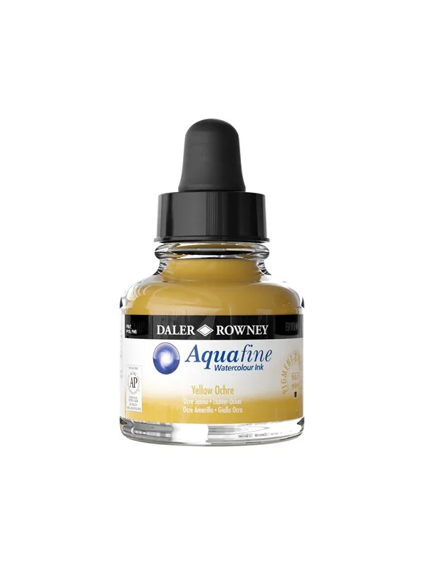 Daler-Rowney Aquafine 29.5 ml Ink Yellow Ochre