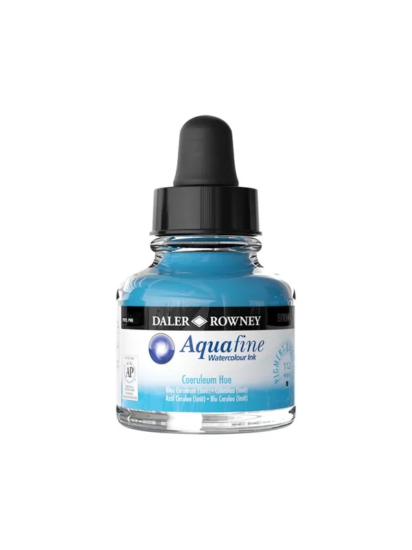 Daler-Rowney Aquafine 29.5 ml Ink Coeruleum (Hue)