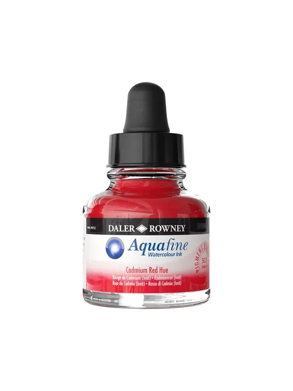 Daler-Rowney Aquafine 29.5 ml Ink Cad Red Hue