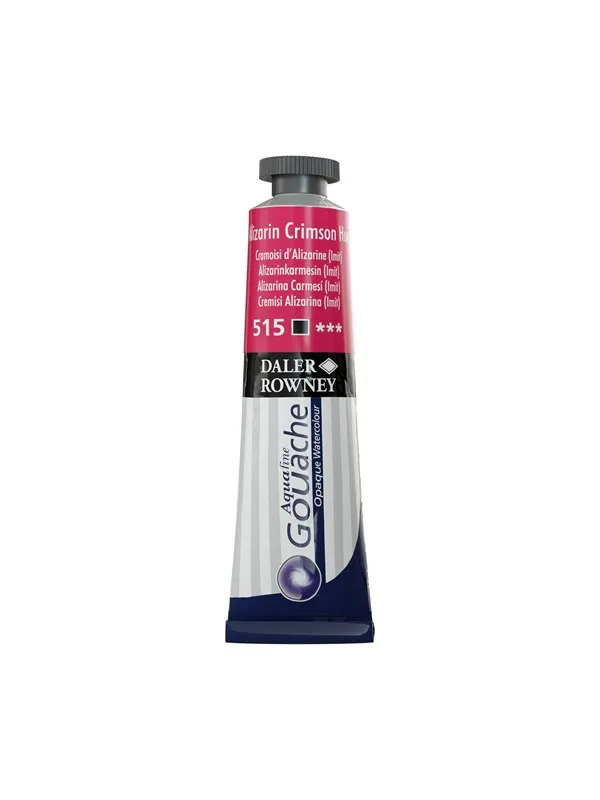 Daler-Rowney Aquafine Gouache 15ml Alizarin Crimson