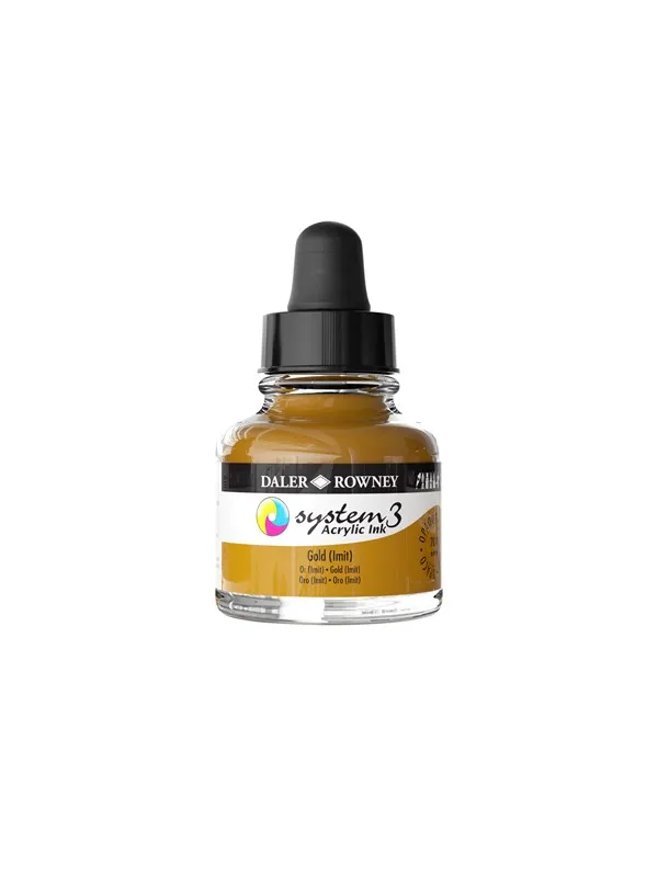 Daler-Rowney System3 Ink 29.5 ml Gold Imit