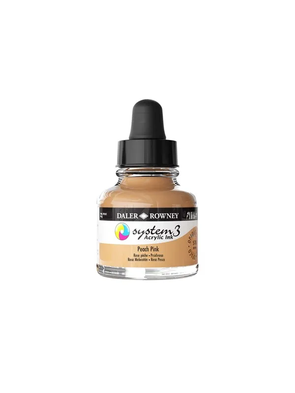 Daler-Rowney System3 Ink 29.5 ml Peach Pink