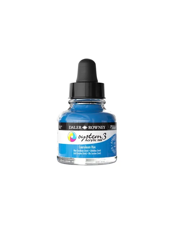 Daler-Rowney System3 Ink 29.5 ml Coeruleum Hue