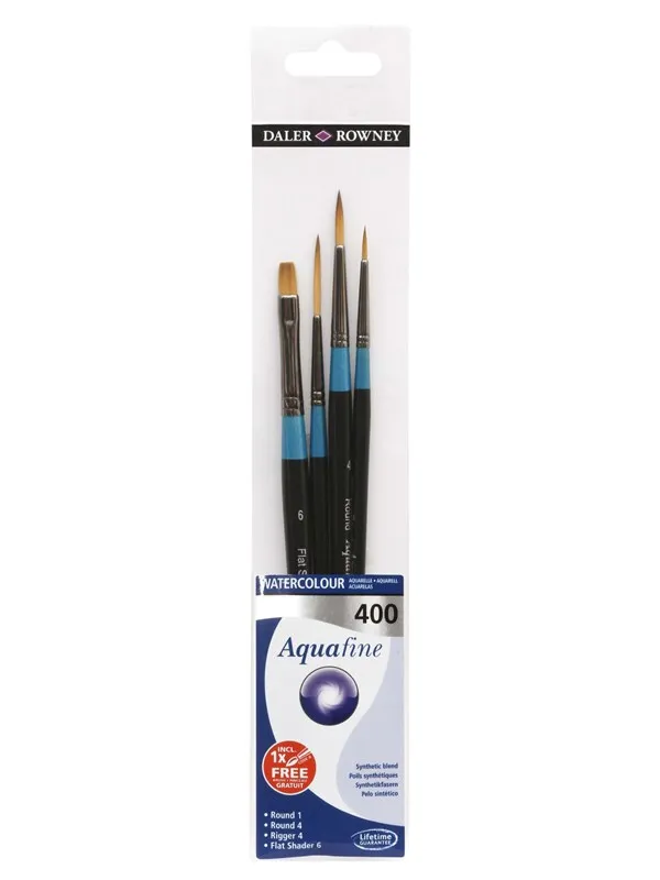 Daler-Rowney Aquafine Wallet 400 4 pcs