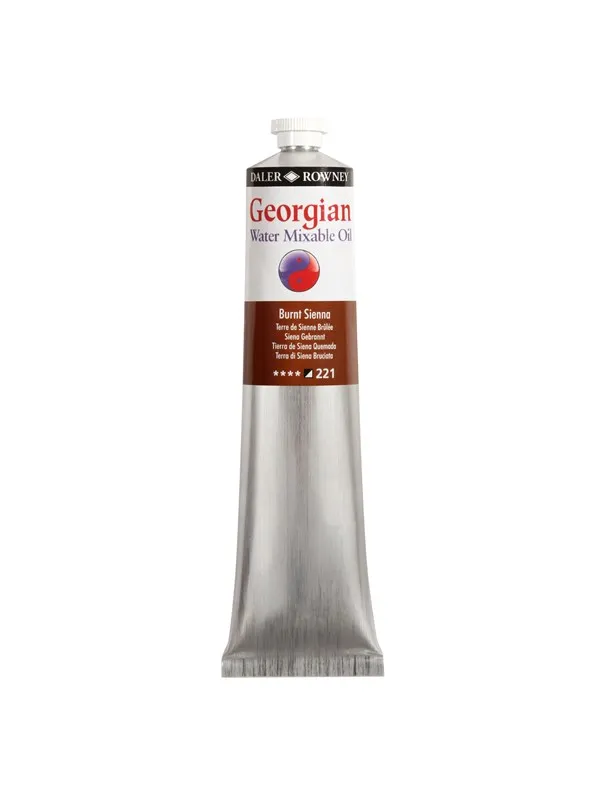 Daler-Rowney Georgian WMO 200 ml Burnt Sienna