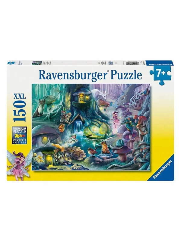 Ravensburger XXL Jigsaw Puzzle Enchanted Forest 150 pieces. Gulv