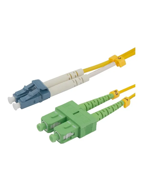 Deltaco patch cable - 2 m - yellow - Gul - 2m