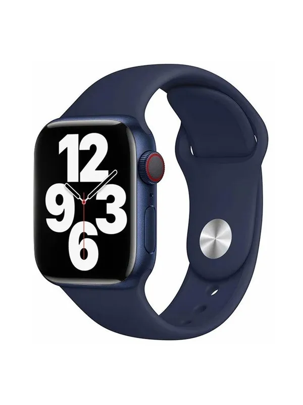 Lippa Apple Watch Silicone Strap 38/40/41 Navy Bl