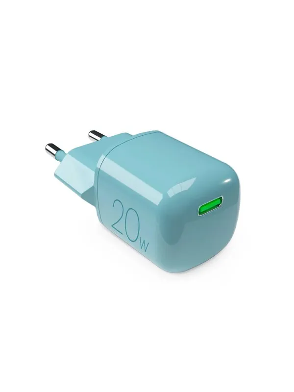 Puro MiniPro 20W USB-C Wall Charger - GAN Technology - Green