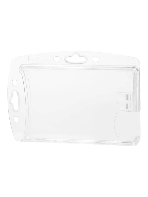 DURABLE Adgangskortholder med tildekket front med tommelgrep, for to kort på 54 x 87 mm.