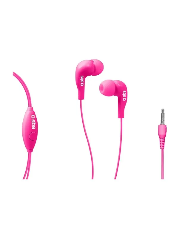 SBS In Ear Stereo Earset Studio Mix 10 - Pink