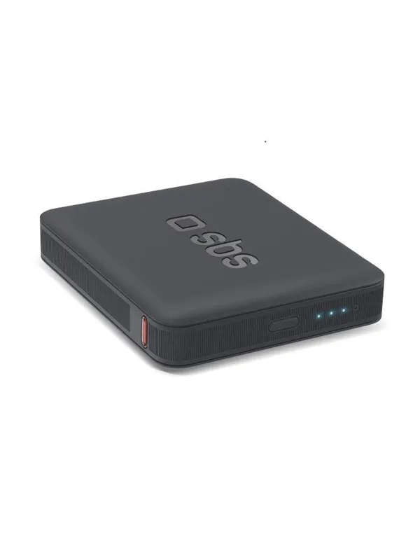 SBS High density 5000 mAh powerbank - Black Nødlader - Svart