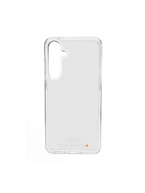 SBS Ultra-strong case for Samsung Galaxy A55 with D3O technology - Transparent