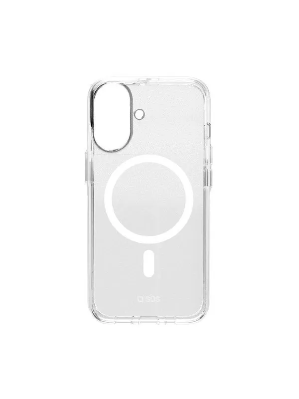 SBS Ultra-strong case for iPhone 16 with D3O technology - Transparent