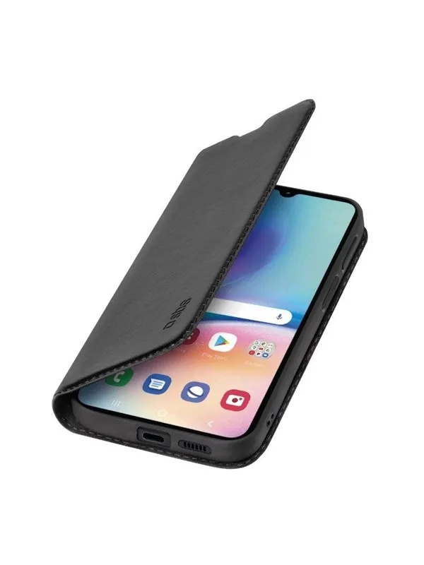 SBS Book Wallet Lite Case for Samsung Galaxy A25 5G - Black