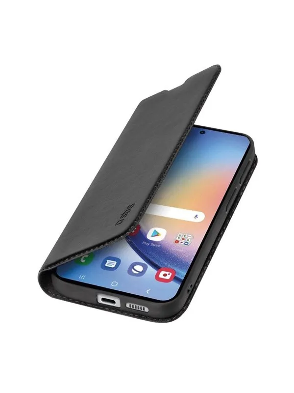 SBS Book Wallet Lite Case for Samsung Galaxy A35 - Black