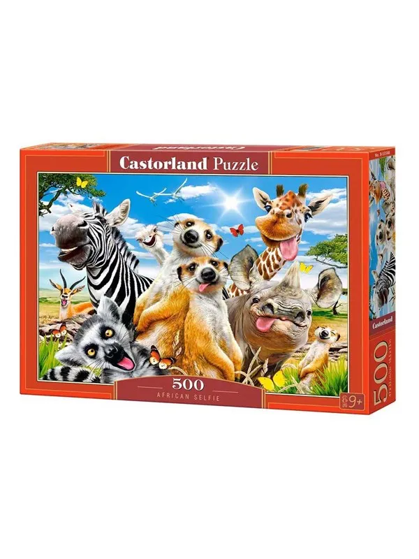 Castorland African Selfie 500pcs. Gulv