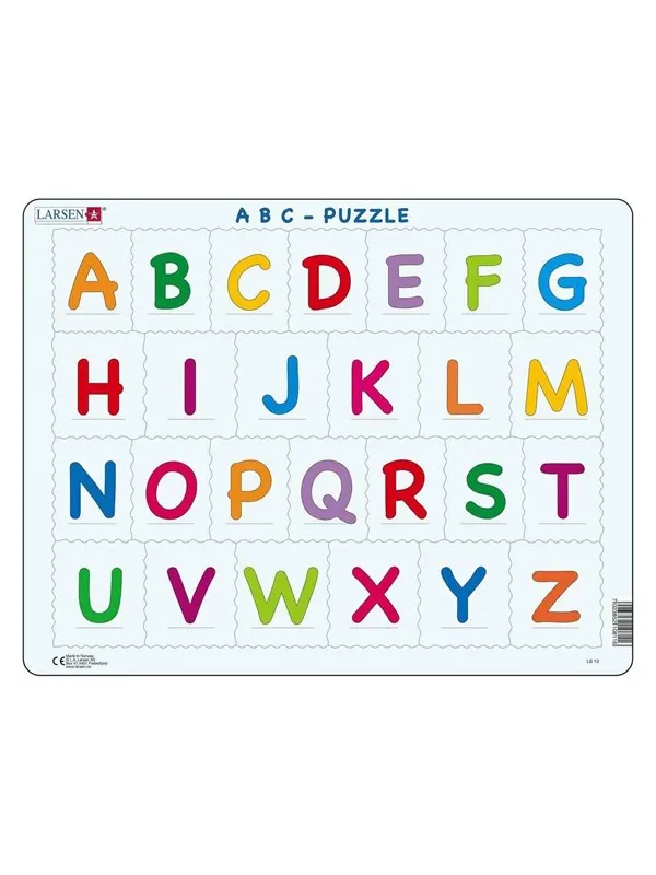 Selecta Play Larsen Jigsaw Puzzle Learn to Read Alphabet 26 pcs. Gulv