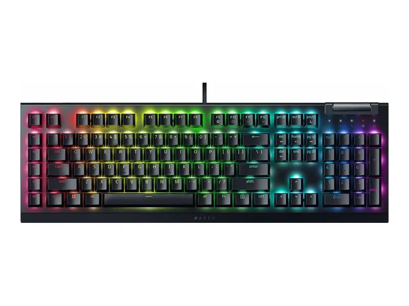 Razer BlackWidow V4 X - Gamingtastatur - Engelsk (USA) - Svart