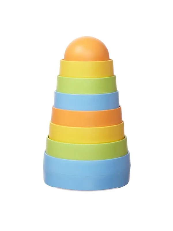 Green Toys - Stacking Tower Round 8pcs.