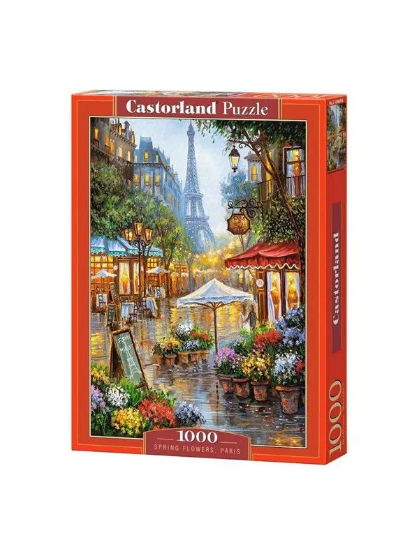 Selecta Play Castorland Jigsaw Puzzle Spring Flowers Paris 1000pcs. Gulv