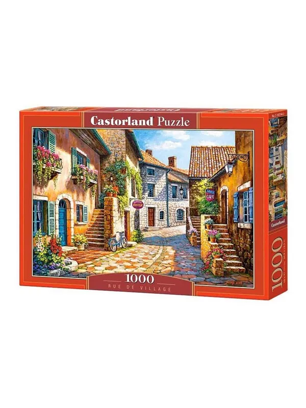 Selecta Play Castorland Jigsaw Puzzle Rue de Village 1000 pcs. Gulv