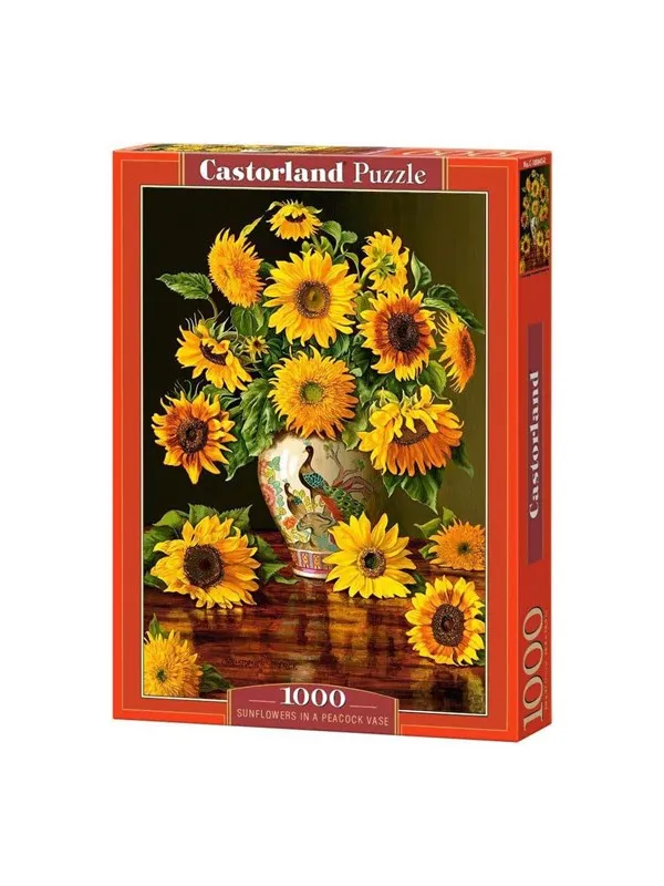 Castorland Sunflowers in a Peacock Vase 1000pcs. Gulv