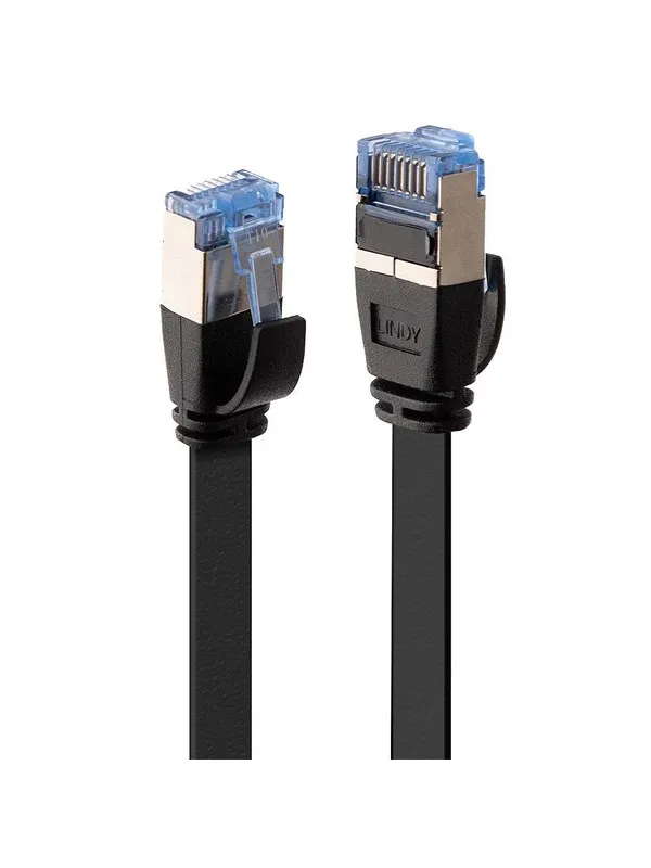 Lindy patch cable - 10 m - black - Svart - 10m