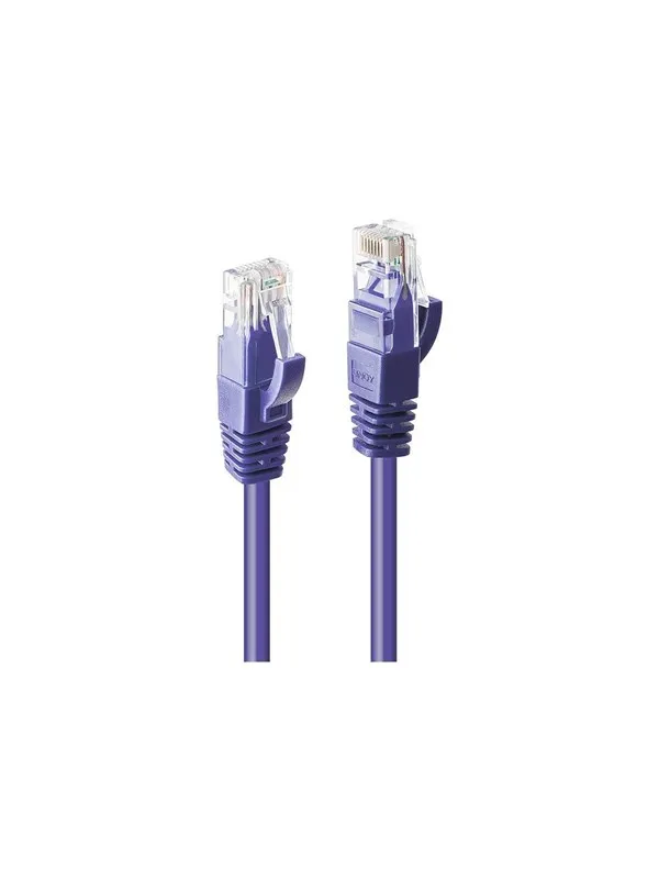 Lindy patch cable - 2 m - purple - Purpur - 2m
