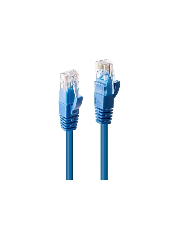 Lindy patch cable - 30 cm - blue - Blå - 0.3m