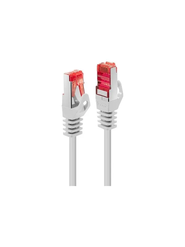 Lindy Basic patch cable - 5 m - white - Hvit - 5m