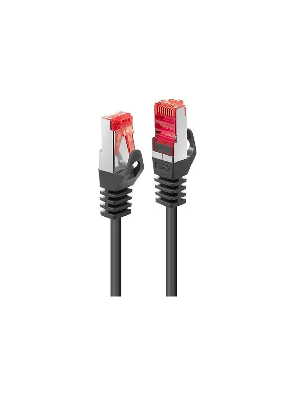 Lindy patch cable - 5 m - black - Svart - 5m