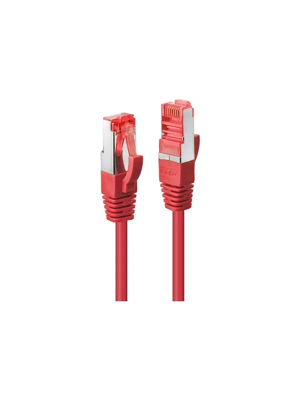 Lindy patch cable - 50 cm - red - Rød - 0.5m