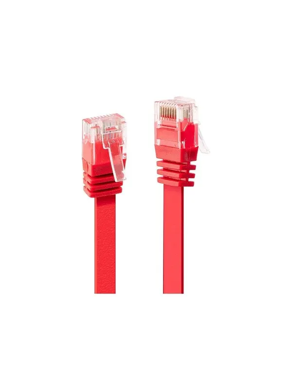 Lindy patch cable - 5 m - red - Rød - 5m